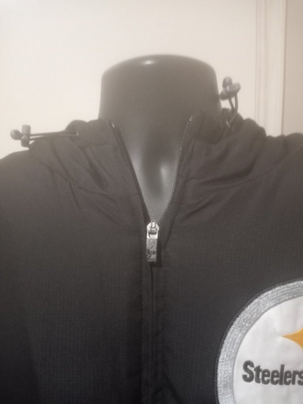 NFL PITTSBURGH STEELERS SUPER BOWL CHAMPIONSHIP Hooded Full Zip Jacket 2XL - Picture 3 of 16